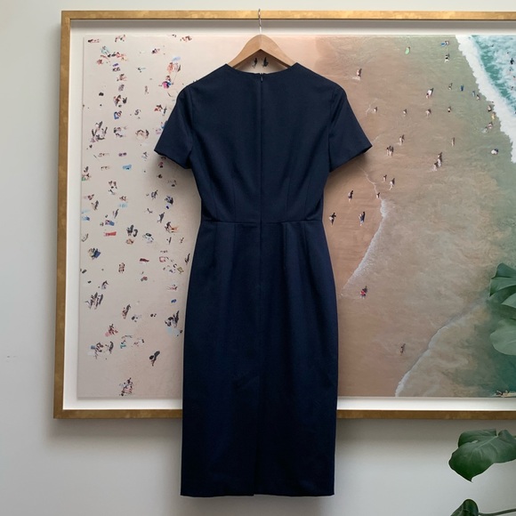 Paul Smith Navy Shift Dress - Picture 2 of 7